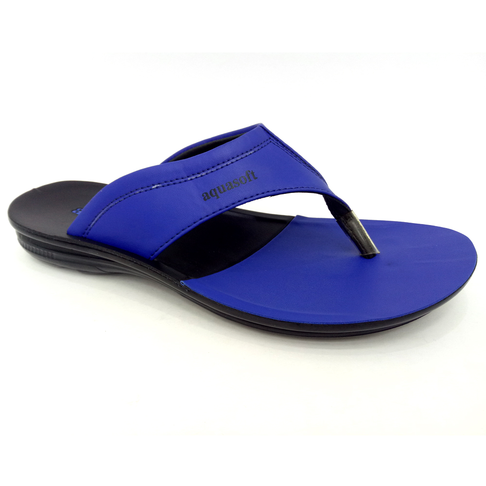 Aqualite Men Blue Slipper Flip Flops - Vonzo | Vonzo